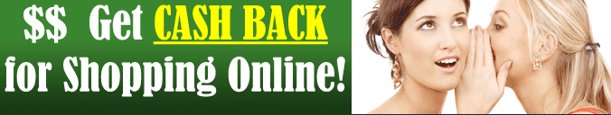 Cash Back for Shopping Online!